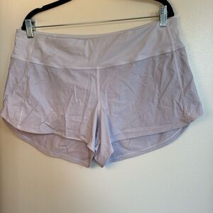 lululemon athletica Light Lavender Speed Up Women's Athletic Shorts